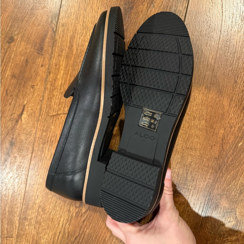 Aldo Black Loafers - Picture 6 of 10